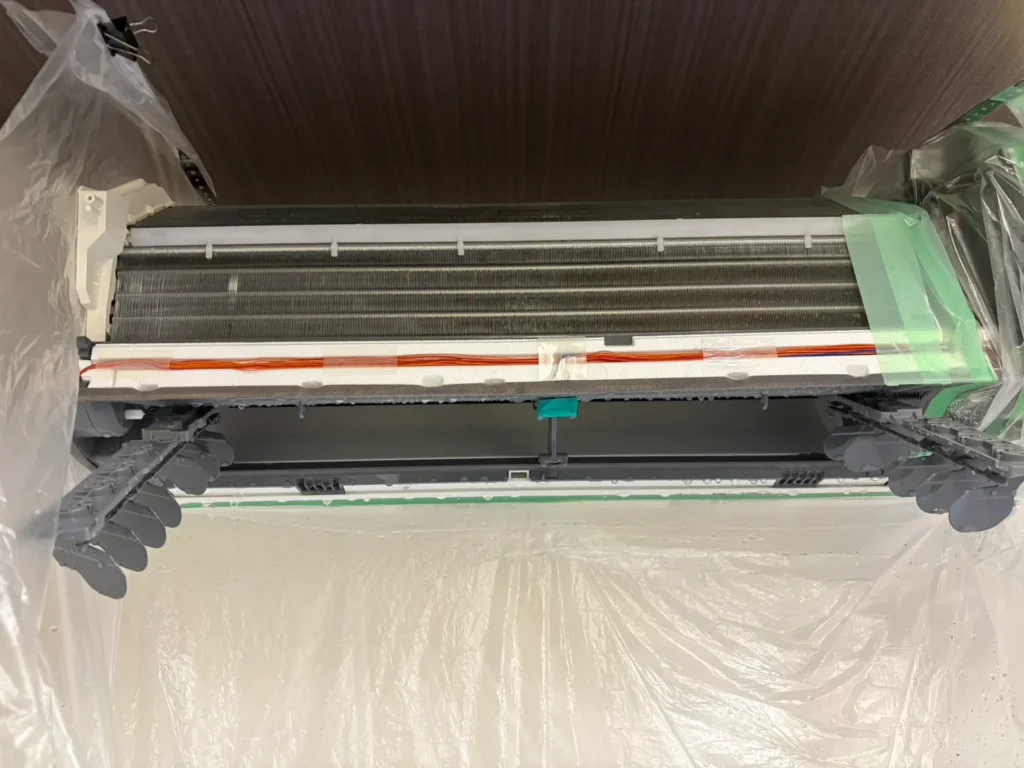 お掃除機能付きエアコンクリーニング(名古屋市昭和区)