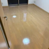 退去後フローリング ワックス塗布（名古屋市南区）